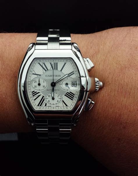 replica mens cartier roadster|discontinued cartier watches.